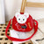 Kid'S Pu Leather Animal Cartoon Cute Semicircle Zipper Crossbody Bag