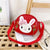 Kid'S Pu Leather Animal Cartoon Cute Semicircle Zipper Crossbody Bag