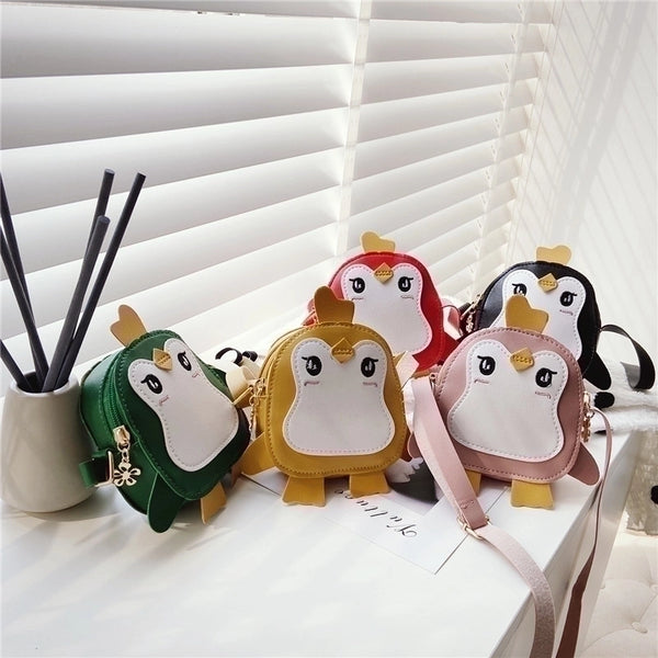 Kid'S Pu Leather Animal Cute Square Zipper Coin Purse