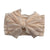 Kid'S Retro Solid Color Bow Knot Cloth Hair Band