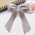 Kid'S Simple Style Bow Knot Mixed Materials Handmade Hair Clip