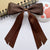 Kid'S Simple Style Bow Knot Mixed Materials Handmade Hair Clip