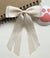 Kid'S Simple Style Bow Knot Mixed Materials Handmade Hair Clip