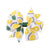 Kid'S Sweet Bow Knot Daisy Polyester Hair Clip