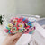 Kid'S Sweet Rainbow Plastic Contrast Collar Hair Tie