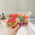 Kid'S Sweet Rainbow Plastic Contrast Collar Hair Tie