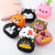 Kid's Animal Silica Gel Hook Loop Kids Wallets