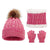 Kid's Basic Simple Style Solid Color Wool Cap