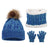 Kid's Basic Simple Style Solid Color Wool Cap