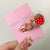 Kid's Cute Cartoon Fruit Alloy Rubber Sequins Hair Clip