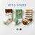 Kid's Cute Round Dots Stripe Solid Color Cotton Jacquard Ankle Socks 1 Pair