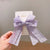 Kid's Elegant Cute Bow Knot Cloth Ribbon Hair Clip