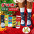 Kid's Fashion Christmas Tree Snowman Cotton Blend Ankle Socks 1 Set