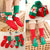 Kid's Fashion Christmas Tree Snowman Cotton Blend Ankle Socks 1 Set