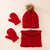 Kid's Fashion Solid Color Pom Poms Wool Cap