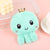 Kid's Octopus Plush Zipper Coin Purses