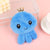 Kid's Octopus Plush Zipper Coin Purses