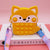 Kid's Silica Gel Animal Cute Zipper Crossbody Bag