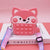 Kid's Silica Gel Animal Cute Zipper Crossbody Bag