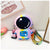 Kid's Silica Gel Cartoon Cute Round Zipper Shoulder Bag Crossbody Bag