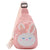 Kid's Small Canvas Animal Fruit Cute Zipper Crossbody Bag