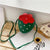 Kid's Small Pu Leather Fruit Cute Zipper Crossbody Bag