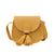 Kid's Small Pu Leather Solid Color Cute Tassel Square Flip Cover Crossbody Bag