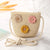 Kid's Small Straw Flower Cute Bucket Zipper Shoulder Bag Crossbody Bag