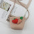 Kid's Straw Smile Face Flower Strawberry Cute Zipper Crossbody Bag Straw Bag Coin Purse