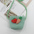 Kid's Straw Smile Face Flower Strawberry Cute Zipper Crossbody Bag Straw Bag Coin Purse