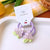 Kid's Sweet Fruit Nylon Resin Hair Tie