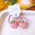 Kid's Sweet Fruit Nylon Resin Hair Tie