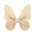 Kid's Sweet Solid Color Bow Knot Cloth Hair Clip