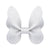 Kid's Sweet Solid Color Bow Knot Cloth Hair Clip