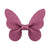 Kid's Sweet Solid Color Bow Knot Cloth Hair Clip