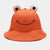 Kid's Women's Cute Frog Wide Eaves Bucket Hat