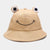 Kid's Women's Cute Frog Wide Eaves Bucket Hat