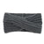 Knitted Cross Twist Hair Belt Ear Protector Headgear Hand-woven Headband Fashion Warm Autumn And Winter Hair Accessories