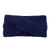 Knitted Cross Twist Hair Belt Ear Protector Headgear Hand-woven Headband Fashion Warm Autumn And Winter Hair Accessories