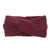 Knitted Cross Twist Hair Belt Ear Protector Headgear Hand-woven Headband Fashion Warm Autumn And Winter Hair Accessories