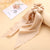 Knotted Ribbon Hair Scrunchies Satin Large Intestine Circle  Silky Scarf Hair Tie Lady Ponytail Wholesale