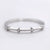 Korea Simple Style 4 Small Broken Diamonds Exquisite Ring Jewelry Wholesale