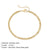 Korea Stainless Steel Double-layer Bracelet Bead Chain Bracelet Adjustable Jewelry Wholesale