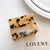 Korean Acetate Plate Hair Accessories Square Hollow Grab Clip Female