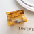 Korean Acetate Plate Hair Accessories Square Hollow Grab Clip Female