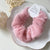 Korean Autumn And Winter Cute Imitation Rabbit Velvet Hair Ring Soft Warm Furry Hair Rope Large Intestine Ring Hair Rope Accessories Women