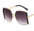 Korean Big Frame Square Sunglasses Wholesale