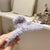 Korean  Cute Bear Plush Grab Clip Women's Cute Clip Headwear Hairclip Autumn And Winter Elegant Back Head Shark Clip