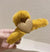 Korean  Cute Bear Plush Grab Clip Women's Cute Clip Headwear Hairclip Autumn And Winter Elegant Back Head Shark Clip