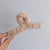 Korean  Cute Bear Plush Grab Clip Women's Cute Clip Headwear Hairclip Autumn And Winter Elegant Back Head Shark Clip